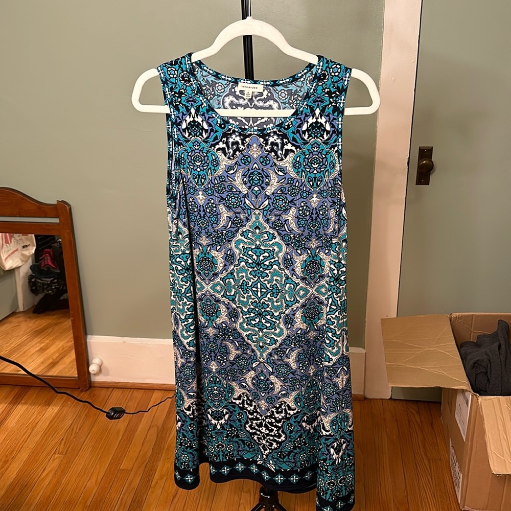Max studio patterned summer dress
